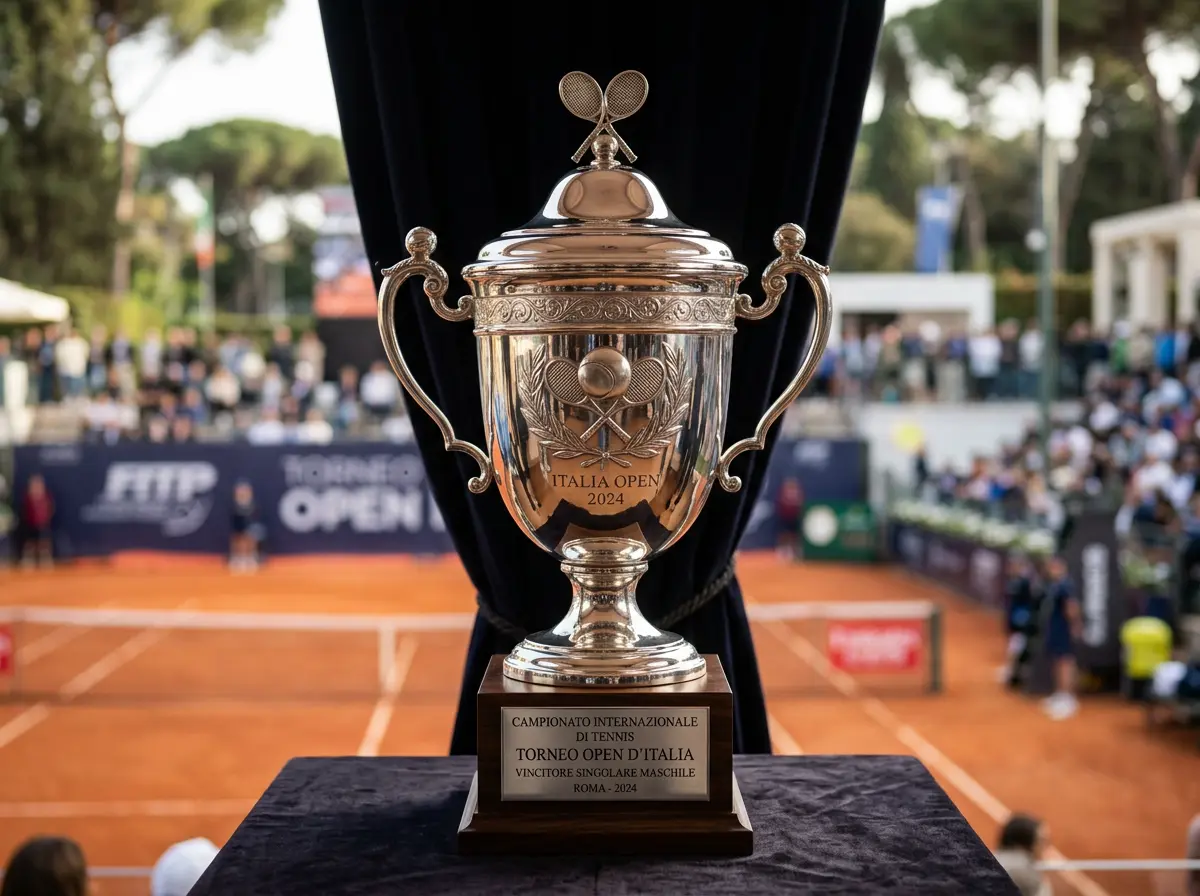 Trofeo di torneo tennis con scommesse antepost
